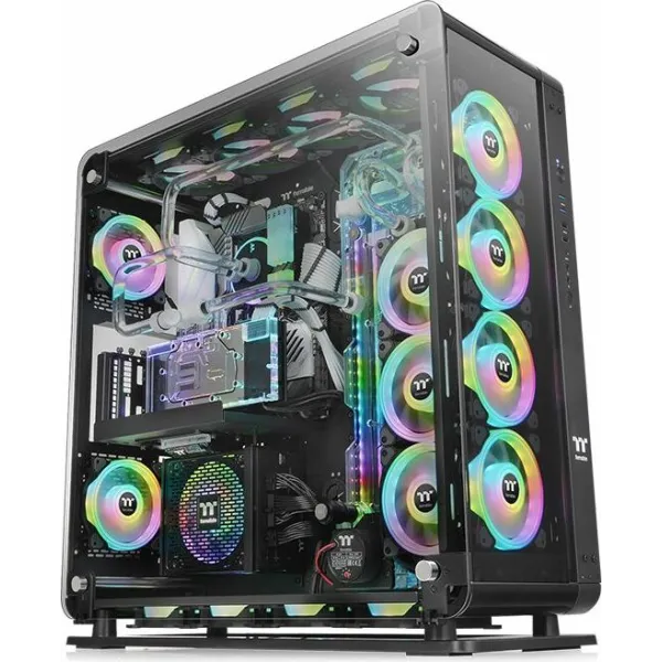 Thermaltake Core P8 TG Full Tower ATX/E-ATX Triple Cristal Templado USB-C