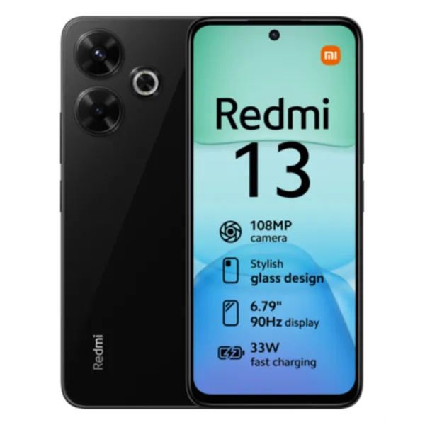 Xiaomi Redmi 13 Negro 128GB 6GB 6.79" 108Mp