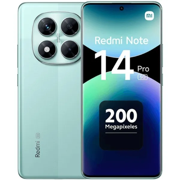 Xiaomi redmi note 14 pro 5g 6,67" 512gb 12gb green