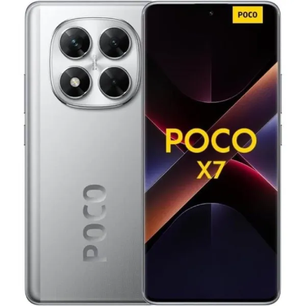 Xiaomi POCO X7 5G Plata 512GB 12GB OLED 6.67" 50Mp Dual SIM