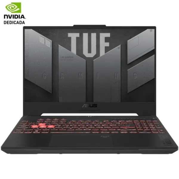 Portátil Gaming Asus TUF Gaming A15 TUF507NUR-LP110 Ryzen 7 7435HS/ 32GB/ 1TB SSD/ GeForce RTX 4050/ 15.6'/ Sin Sistema Operativ