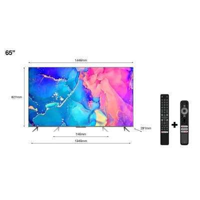 TCL C63 C635 165,1 cm (65") 4K Ultra HD Smart TV Wifi Negro