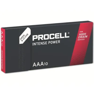 Pack de 10 Pilas AAA L03 Duracell PROCELL DURINTLR3C10/ 1.5V/