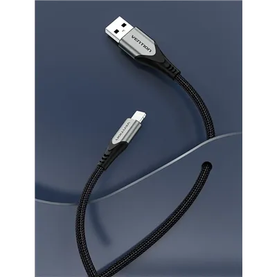 Cable USB 2.0 Lightning Vention LABHF/ USB Macho - Lightning