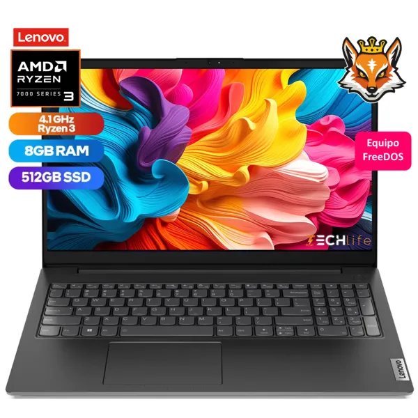 Lenovo V15 G4 AMN AMD Ryzen 3-7320u 8GB 512GB 15.6" FreeDOS