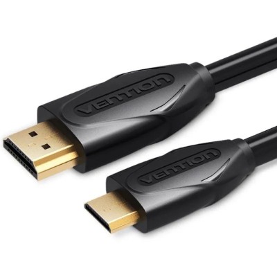 Cable HDMI Vention VAA-D02-B150/ HDMI Macho - Mini HDMI Macho/