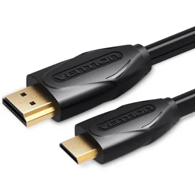 Cable HDMI Vention VAA-D02-B200/ HDMI Macho - Mini HDMI Macho/