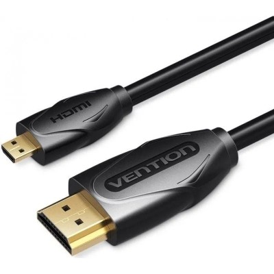 Cable HDMI Vention VAA-D03-B150/ HDMI Macho - Micro HDMI Macho/