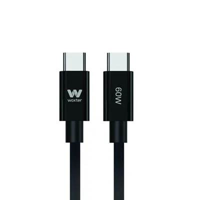 Cable USB 2.0 Tipo-C Woxter PE26-192/ USB Tipo-C Macho - USB