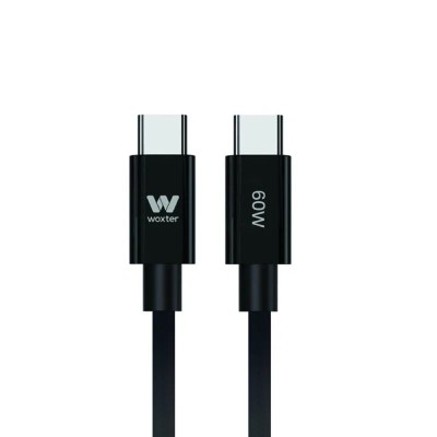 Cable USB 2.0 Tipo-C Woxter PE26-193/ USB Tipo-C Macho - USB