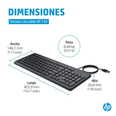 Teclado HP 150