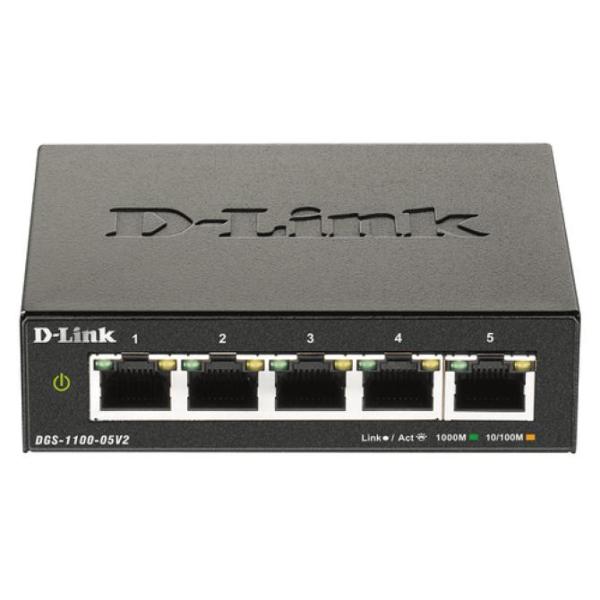 D-link dgs-1100-05v2 switch 5xgigabit easysmart