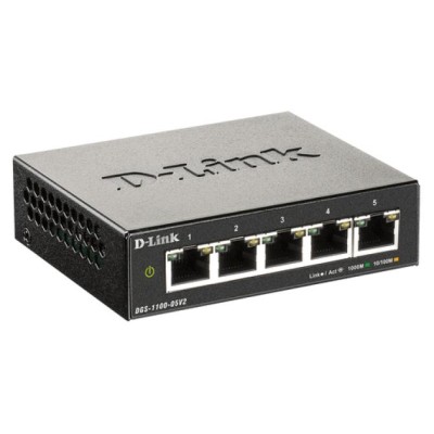 D-link dgs-1100-05v2 switch 5xgigabit easysmart