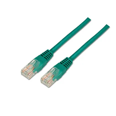 Cable de Red RJ45 UTP Aisens A133-0194 Cat.5e/ 1m/ Verde