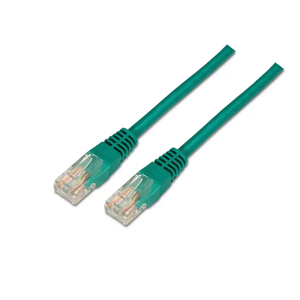 Cable de Red RJ45 UTP Aisens A133-0194 Cat.5e/ 1m/ Verde