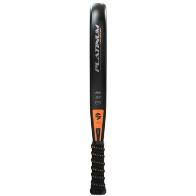 Pala de Pádel Siux Platinum Revolution 24K/ Negra y Naranja