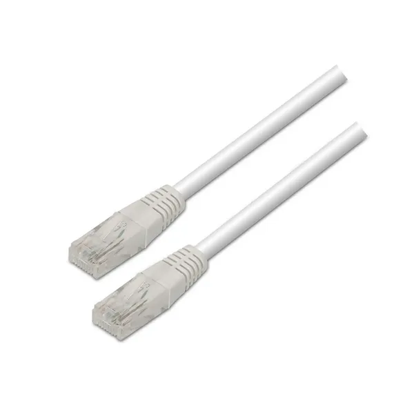 Cable de Red RJ45 UTP Aisens A133-0200 Cat.5e/ 5m/ Blanco