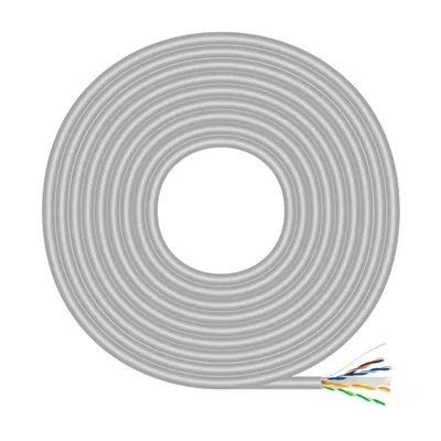 Aisens Bobina de cable RJ45 LSZH UTP Cat.6 Rigido AWG23 305