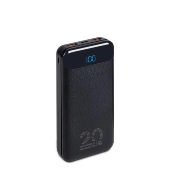 Rivacase powerbank va2580 (20000mah) black  20w