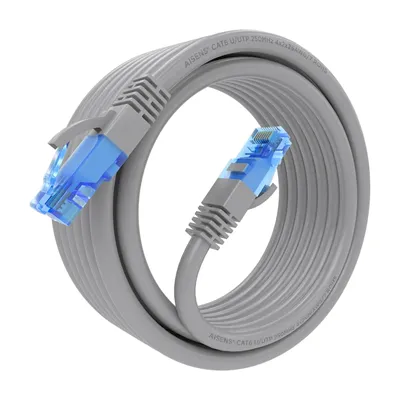 Cable de Red RJ45 AWG26 CCA UTP Aisens A135-0780 Cat.6/ 5m/ Gris