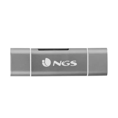 Lector de Tarjetas Externo NGS ALLY READER/ USB 2.0/ USB Tipo-C