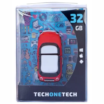 Pendrive 32GB Tech One Tech Mini Cooper S Rojo USB 2.0