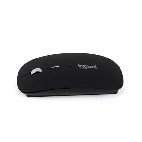 Iggual ratón bluetooth bom-1600dpi negro