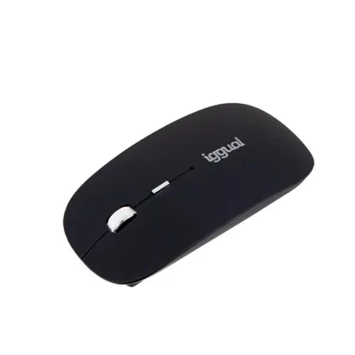 Iggual ratón bluetooth bom-1600dpi negro