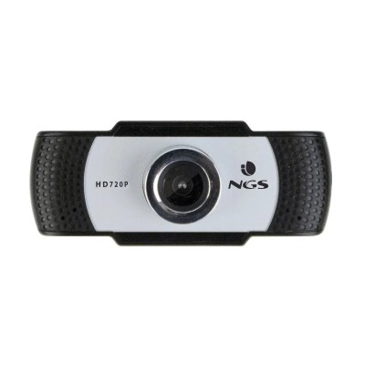 Webcam NGS Xpress Cam 720/ 1280 x 720 HD/ Blanco y Negro