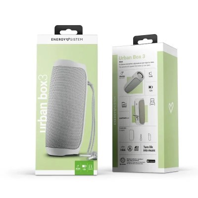 Altavoz Bluetooth Portable Energy Sistem Urban Box 3 Mist Bt