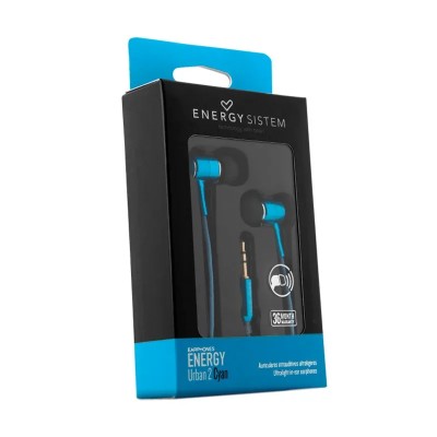 Auricular Energy Sistem Urban 2 Cyan Headset Intrauditivos