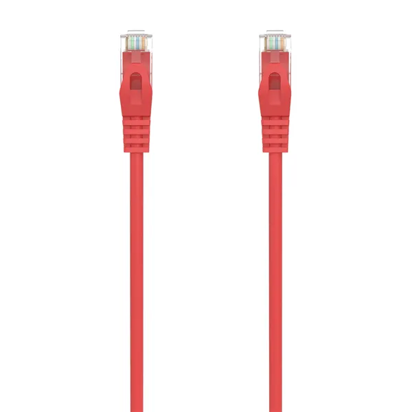 Cable de Red RJ45 AWG24 UTP Aisens A145-0556 Cat.6A/ LSZH/ 25cm/ Rojo