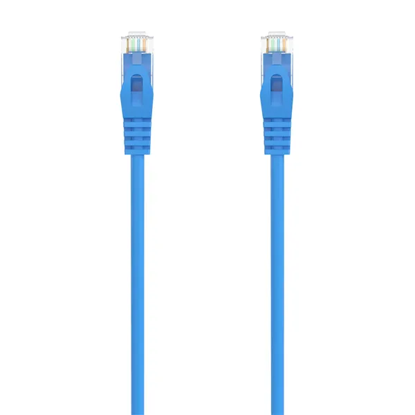 Cable de Red RJ45 AWG24 UTP Aisens A145-0570 Cat.6A/ LSZH/ 25cm/ Azul