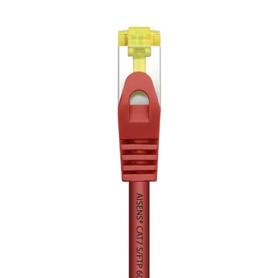 Cable de Red RJ45 SFTP Aisens A146-0468 Cat.7/ 25cm/ Rojo