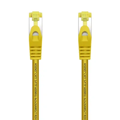 Cable de Red RJ45 SFTP Aisens A146-0475 Cat.7/ 2m/ Amarillo