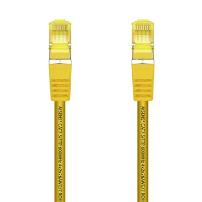 Cable de Red RJ45 SFTP Aisens A146-0475 Cat.7/ 2m/ Amarillo