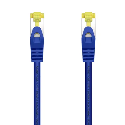 Cable de Red RJ45 SFTP Aisens A146-0476 Cat.7/ 25cm/ Azul