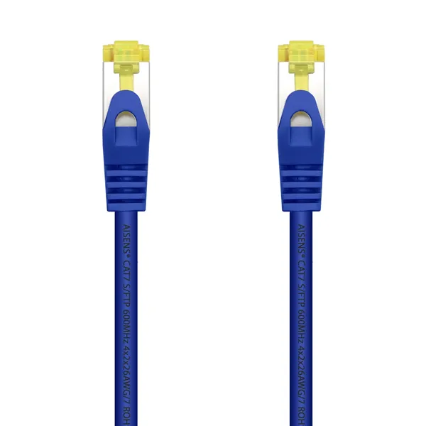 Cable de Red RJ45 SFTP Aisens A146-0476 Cat.7/ 25cm/ Azul