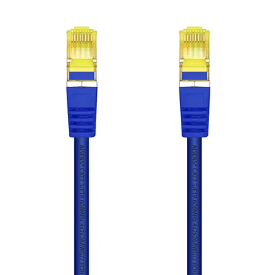 Cable de Red RJ45 SFTP Aisens A146-0476 Cat.7/ 25cm/ Azul