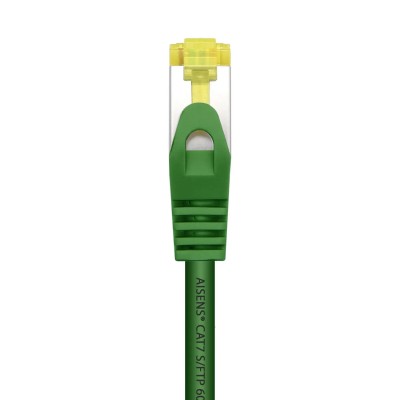 Cable de Red RJ45 SFTP Aisens A146-0480 Cat.7/ 25cm/ Verde