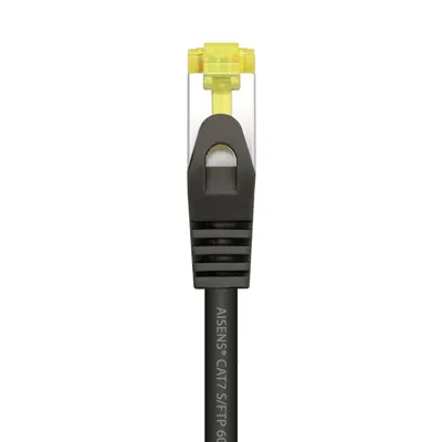 Cable de Red RJ45 SFTP Aisens A146-0484 Cat.7/ 25cm/ Negro