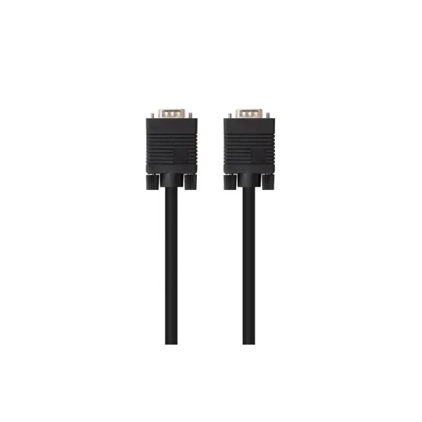 Cable SVGA Nanocable 10.15.1302/ VGA Macho - VGA Macho/ 1.8m/ Negro