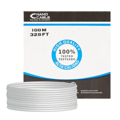 Bobina de Cable RJ45 FTP Nanocable 10.20.0702-FLEX Cat.5e/