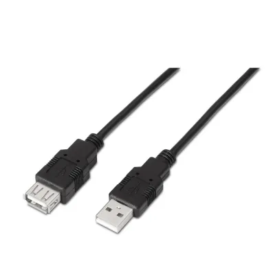 Cable Alargador USB 2.0 Aisens A101-0016/ USB Macho - USB