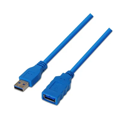Cable Alargador USB 3.0 Aisens A105-0045/ USB Macho - USB