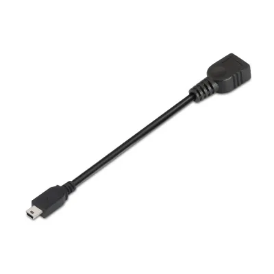 Cable USB 2.0 Aisens A101-0033/ MiniUSB Macho - USB Hembra/