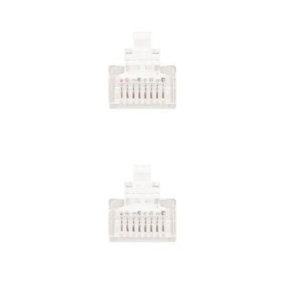 Cable de Red RJ45 UTP Nanocable 10.20.0101-W Cat.5e/ 1m/ Blanco