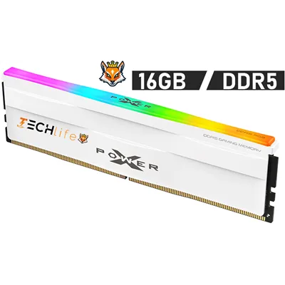 Silicon Power XPOWER Zenith RGB White 16GB DDR5 5600MHz 1.25v