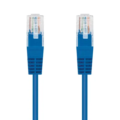 Cable de Red RJ45 UTP Nanocable 10.20.0400-L30 Cat.6/ 30cm/ Azul