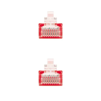 Cable de Red RJ45 UTP Nanocable 10.20.0401-R Cat.6/ 1m/ Rojo